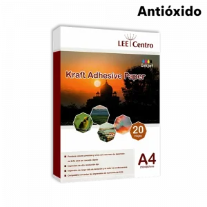 Papel Adhesivo Kraft A4 20 Hojas Lee Centro