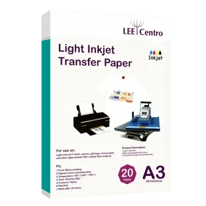 PAPEL TRANSFER LIGHT INKJET A3