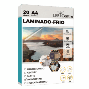 Laminado en Frío Holográfico Destellos A4 Lee Centro