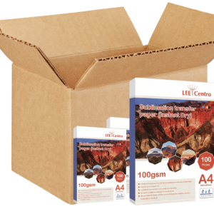 Caja de 20 Resmas Papel de Sublimación Instant Dry 100g A4 100 Hojas Lee Centro