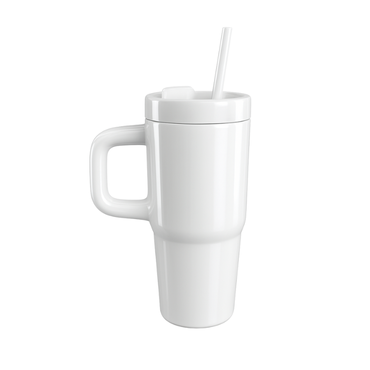 Vaso Térmico Mug Tumbler Blanco 14 Oz