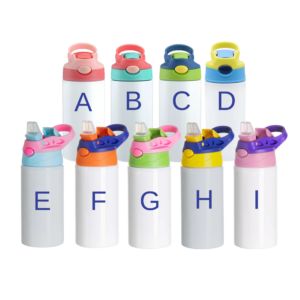 Pack Botellas Tipo Chupetin 600ml Sublimable (10 unidades) Varios Colores Once Print - A ROSA/FUCSIA